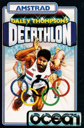 Daley Thompson's Decathlon (UK) (1985) (Trainer) box cover front